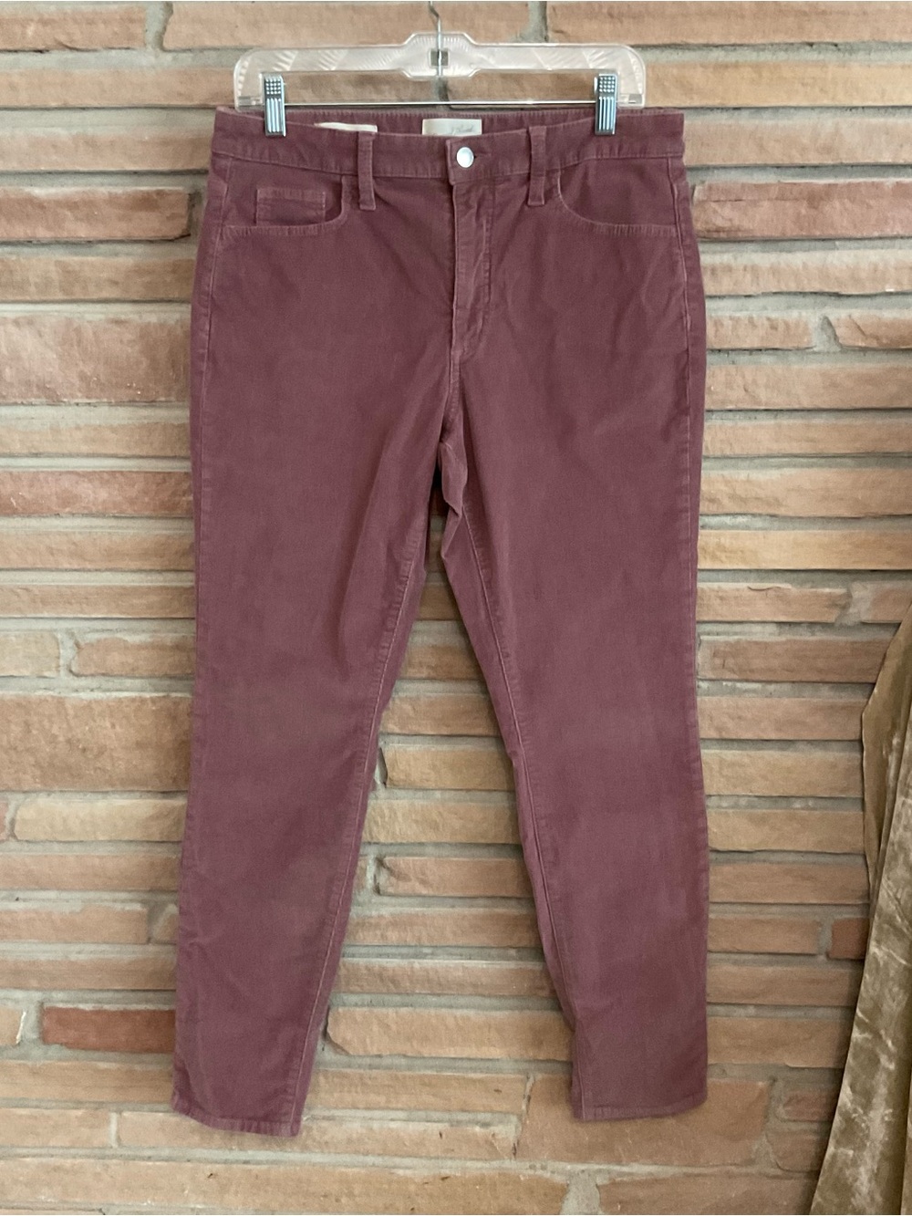Universal Thread High Rise Skinny Corduroy Jeans Mauve Purple 8/29
